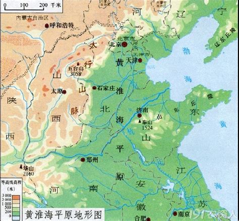 关中地区地图图片