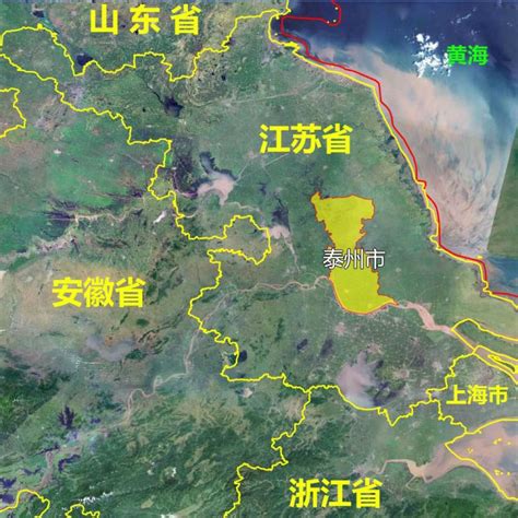 泰州市地图高清版最新下载-江苏省泰州市地图可放大版 - 极光下载站