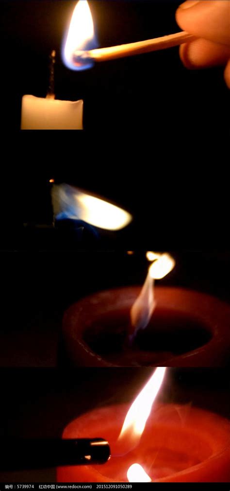 点燃蜡烛熄灭蜡烛视频素材图片_实拍素材_编号5739974_红动中国