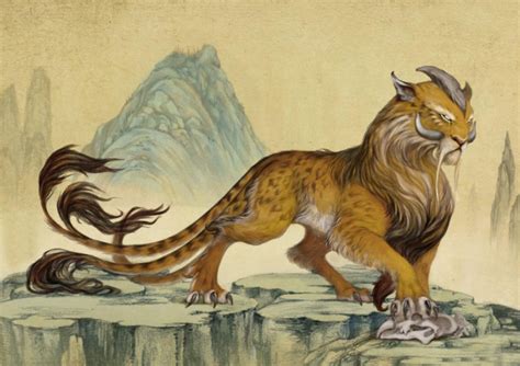 分享一些《山海经》内的上古神兽异兽图 - 知乎