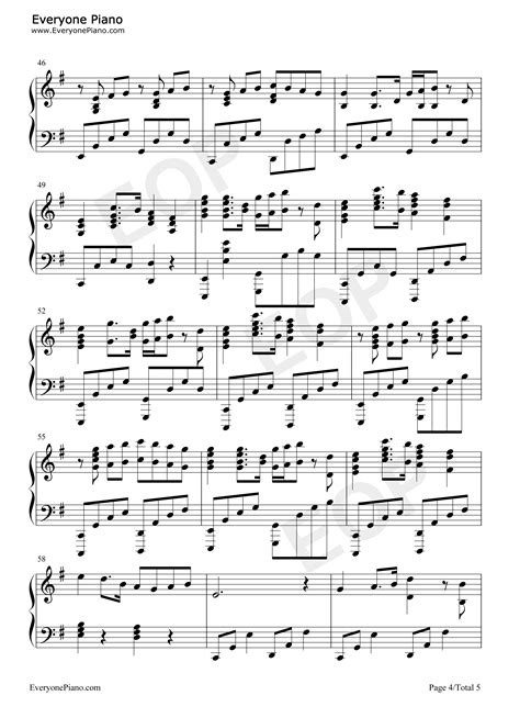 Darkside-Alan Walker五线谱预览4-钢琴谱文件（五线谱、双手简谱、数字谱、Midi、PDF）免费下载