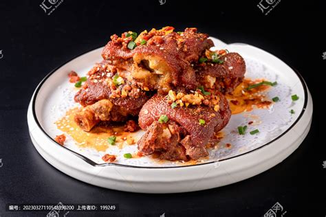 香酥脆皮猪手,中国菜系,食品餐饮,摄影素材,汇图网www.huitu.com