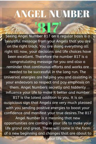 Número de ángel 817 Significado | Marco Freddi