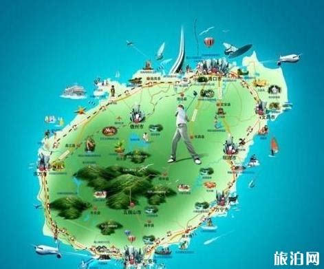 海南文化旅游线路设计方案，海南旅游路线图