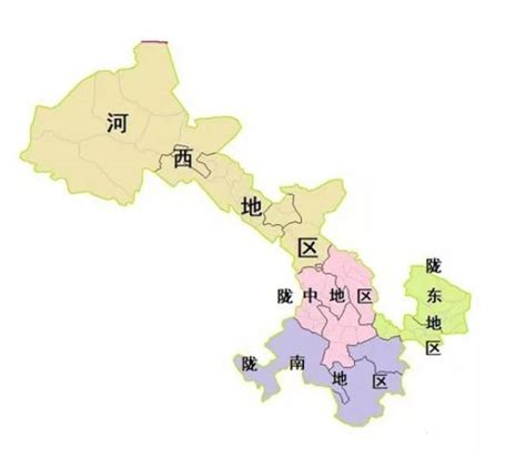 甘肃省位于中国地图的那个位置_百度知道