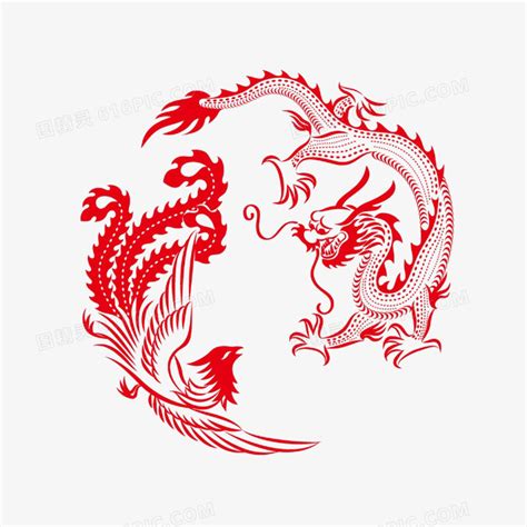 龙凤图案图片