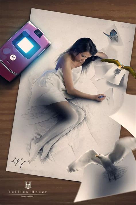 3D效果绘画图片