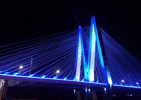 河源迎客大桥-亮化工程设计