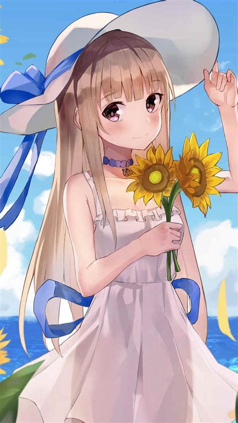 二次元动漫美少女高清精美手机壁纸图片大全_可爱图片