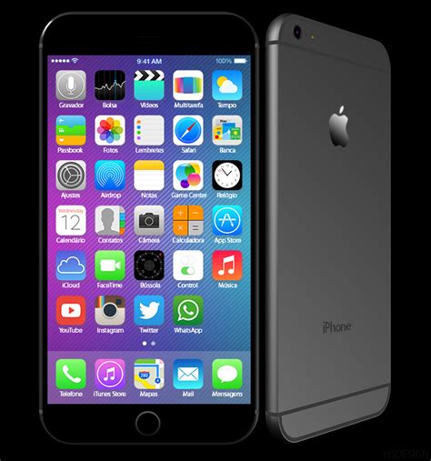 New iPhone 6 5.5 inch Version Renders Inspired by Leaks – Concept Phones