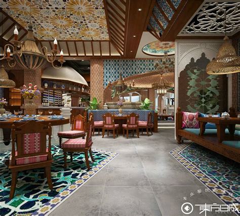 新疆民族特色餐厅设计_乌鲁木齐民族特色餐厅设计-HDD圣丹迪设计