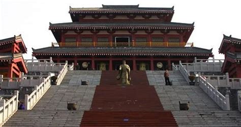 阿房宫复原图图片