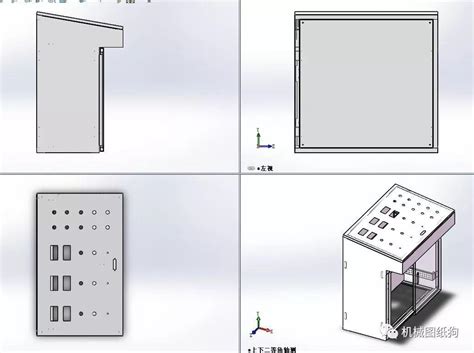 钣金工程图图片