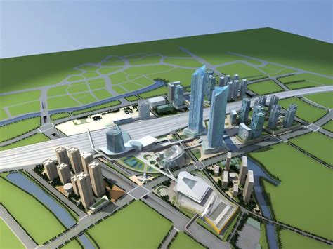 无锡火车站3dmax 模型下载-光辉城市