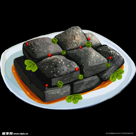 臭豆腐手绘食物设计图__餐饮美食_生活百科_设计图库_昵图网nipic.com