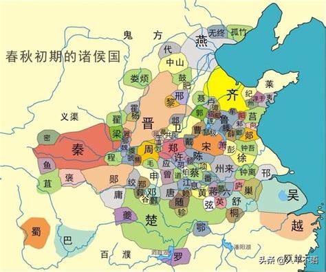 春秋战国地图全图图片 春秋战国地图全图图片