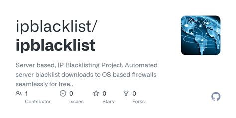 GitHub - ipblacklist/ipblacklist: Server based, IP Blacklisting Project ...