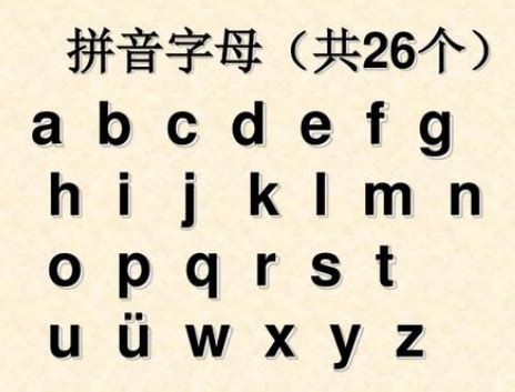 拼音26个字母表顺序(小学字母26个字母表拼音读法)-海诗网