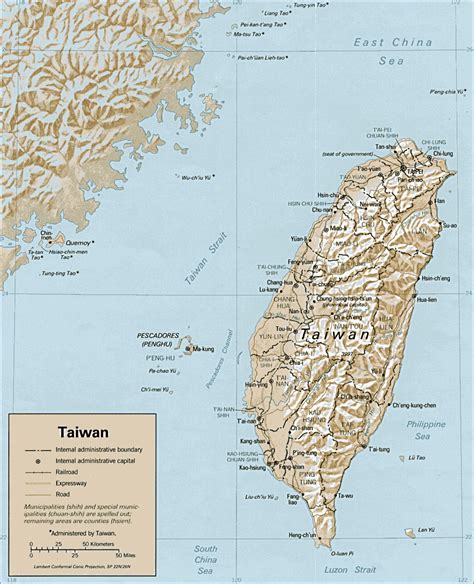 台湾地图全图高清版图片预览_绿色资源网