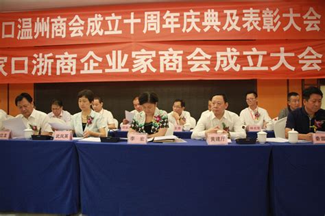 张家口市温州商会成立十周年庆典 - 商会新闻 - 河北省浙江商会