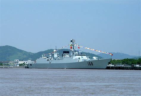 中国168广州号导弹驱逐舰_360百科