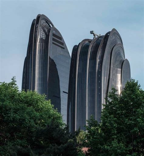中国建筑师马岩松创作的朝阳公园广场建筑群，灵感来自群山|朝阳公园|马岩松|建筑师_新浪新闻