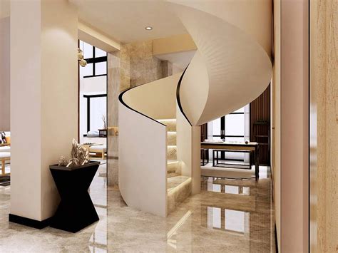 弧形楼梯2|上海清成楼梯有限公司_钢木楼梯_现代艺术铜楼梯_异形楼梯定制