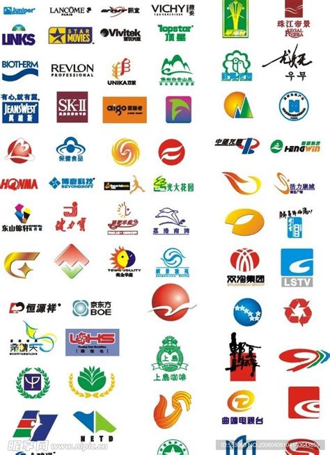 知名企业矢量logo设计图__企业LOGO标志_标志图标_设计图库_昵图网nipic.com