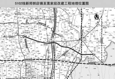 河南s102省道线路图,商水到项城新路规划图,新s102省道规划线路_大山谷图库