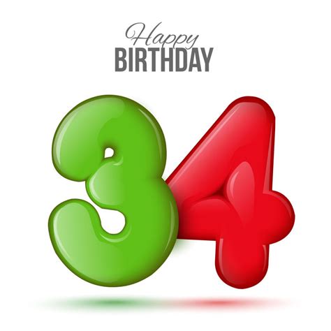 34岁生日图片