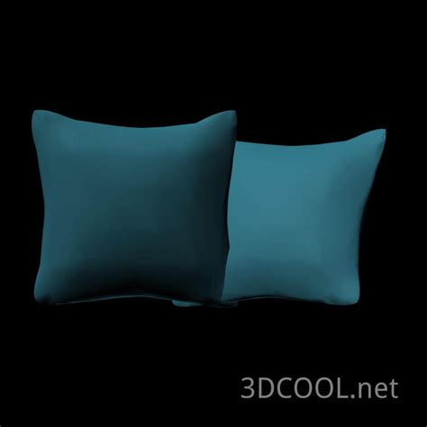 精细枕头3d模型- 3D资源网-国内最丰富的3D模型资源分享交流平台
