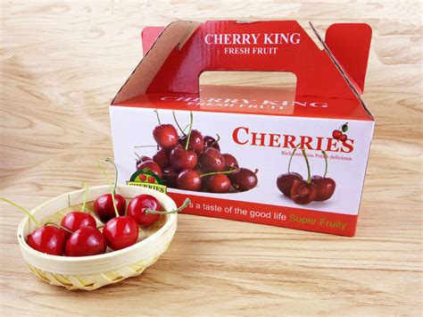 现货车厘子礼盒1-2斤装樱桃盒礼品包装盒水果盒定制水果礼盒包装-阿里巴巴