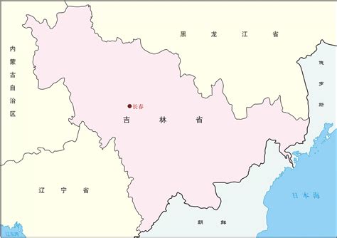 吉林地图旅游景点版 - 吉林省地图 - 地理教师网