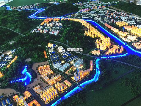 梅州市兴宁工业园区规划模型_广州毅鹰模型设计有限公司