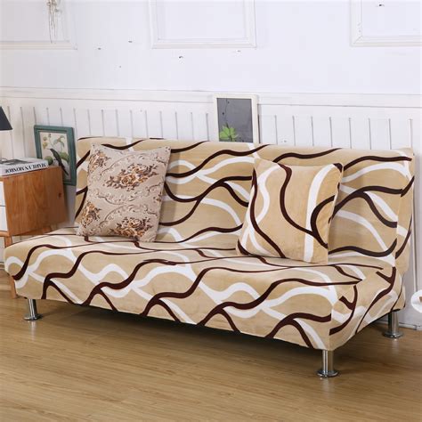 毛绒沙发床套沙发罩全包无扶手折叠沙发套定制沙发垫-阿里巴巴