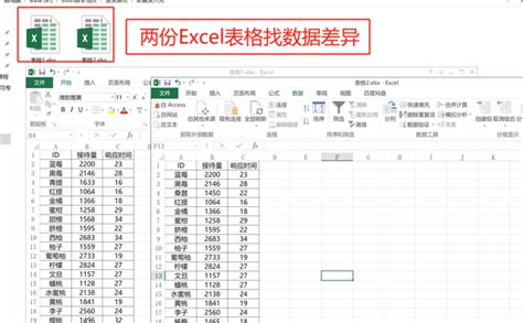 excel标准偏差怎么算（如何快速核对或者合并计算2个Excel表格中数据，掌握技巧轻松搞定） | 说明书网