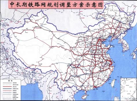 全国铁路图可放大全图,中国铁路详细图,中国铁路地图2022_数字网