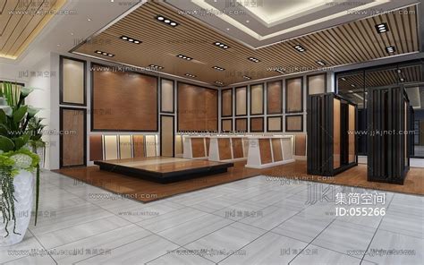 木地板专卖店设计案例效果图_3544321_领贤网