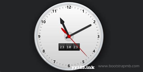CSS3时间秒表定时器倒计时jQuery特效代码-100素材网