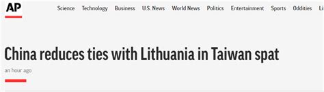 中方决定将中立两国外交关系降为代办级，外国网友：立陶宛肯定会后悔的