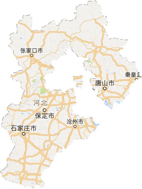 河北省电子地图高清版大图_河北地图_初高中地理网