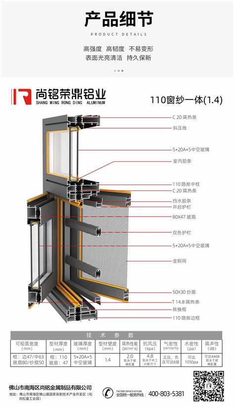 做窗户的铝合金型材批发场