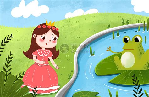 格林童话之青蛙王子插画图片下载-正版图片400501776-摄图网