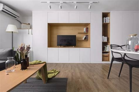 客厅选择一款大气耐看的电视柜很重要 - 安个家设计效果图 - 每平每屋·设计家