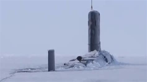 破冰而出！英国核潜艇现身北极进行破冰训练-凤凰网视频-最具媒体品质的综合视频门户-凤凰网