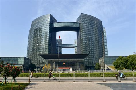 杭州政府大楼高清图片下载-正版图片500178340-摄图网