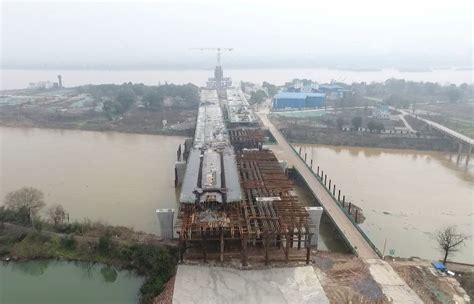 湘潭这座大桥复工了！竣工通车时间就在……_杨梅洲