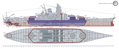 战舰结构5：沙俄博罗季诺级战列舰图纸_五军都督府古籍馆
