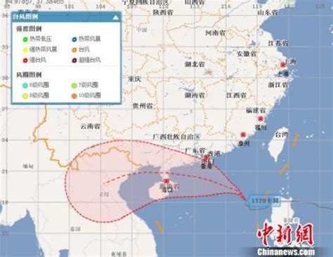 2020年第7号台风已生成将登陆广东最新消息 中央气象台发布台风黄色预警 7号台风“海高斯”实时路径图_独家专稿_中国小康网