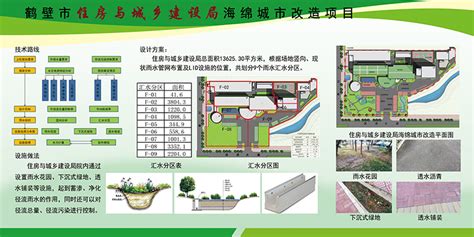 鹤壁市住房和城乡建设局海绵城市改造项目 - 海绵城市类项目 - 上海汇浦规划建筑设计有限公司